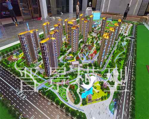 山西晋景求教，建筑沙盘模型制作的表现形式？