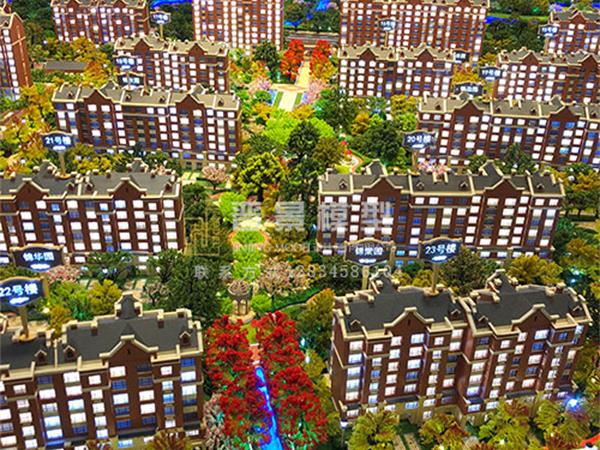 晋景模型有限公司：房地产销售模型建筑沙盘模型制作要点有几项？